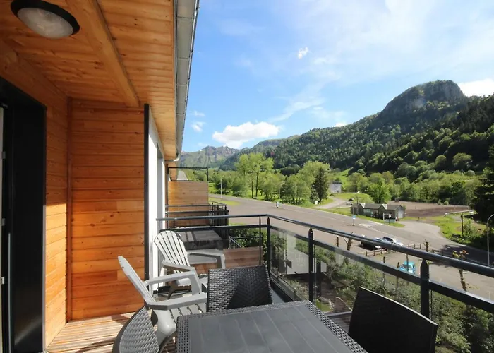 T3 Moderne Avec Wifi Et Parking - Mont-dore - Fr-1-608-13 Apartment *